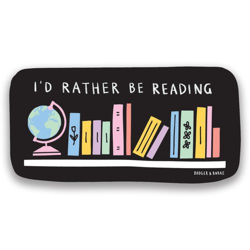 Read Hand Sticker Reading Sticker – Uppdoo Design Studio