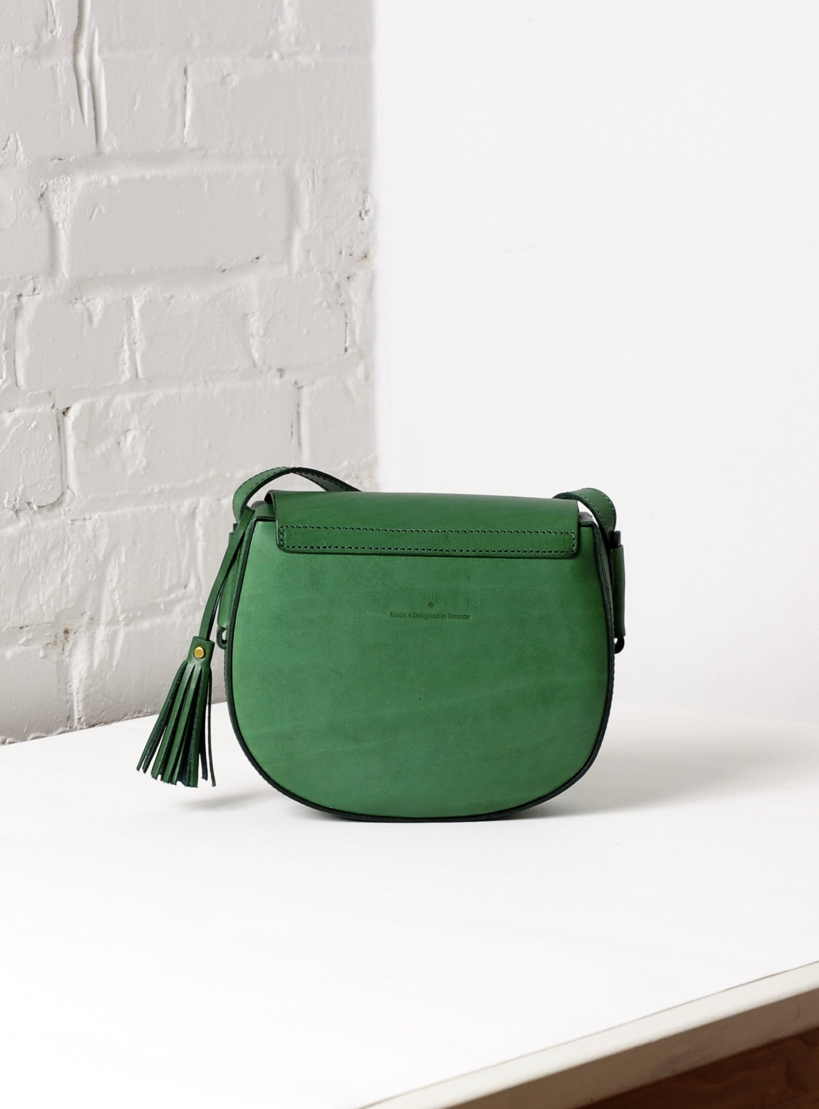 Vive 2.0 Saddle Crossbody Bag - Pine Green