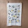 Claire Manning - Tea Towel "Stripey Seagulls"