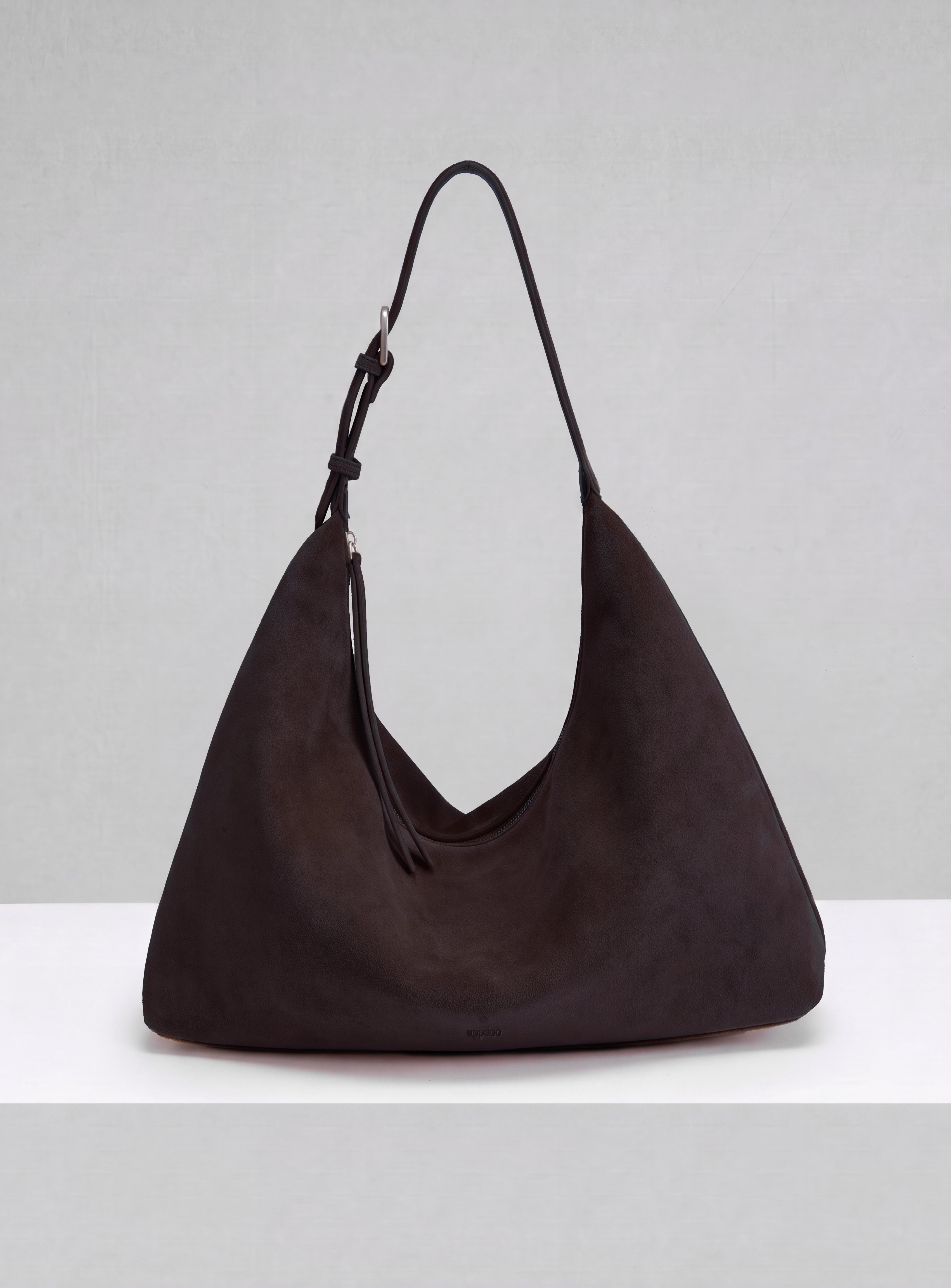 Sloan XL Shoulder Bag -Suede Espresso