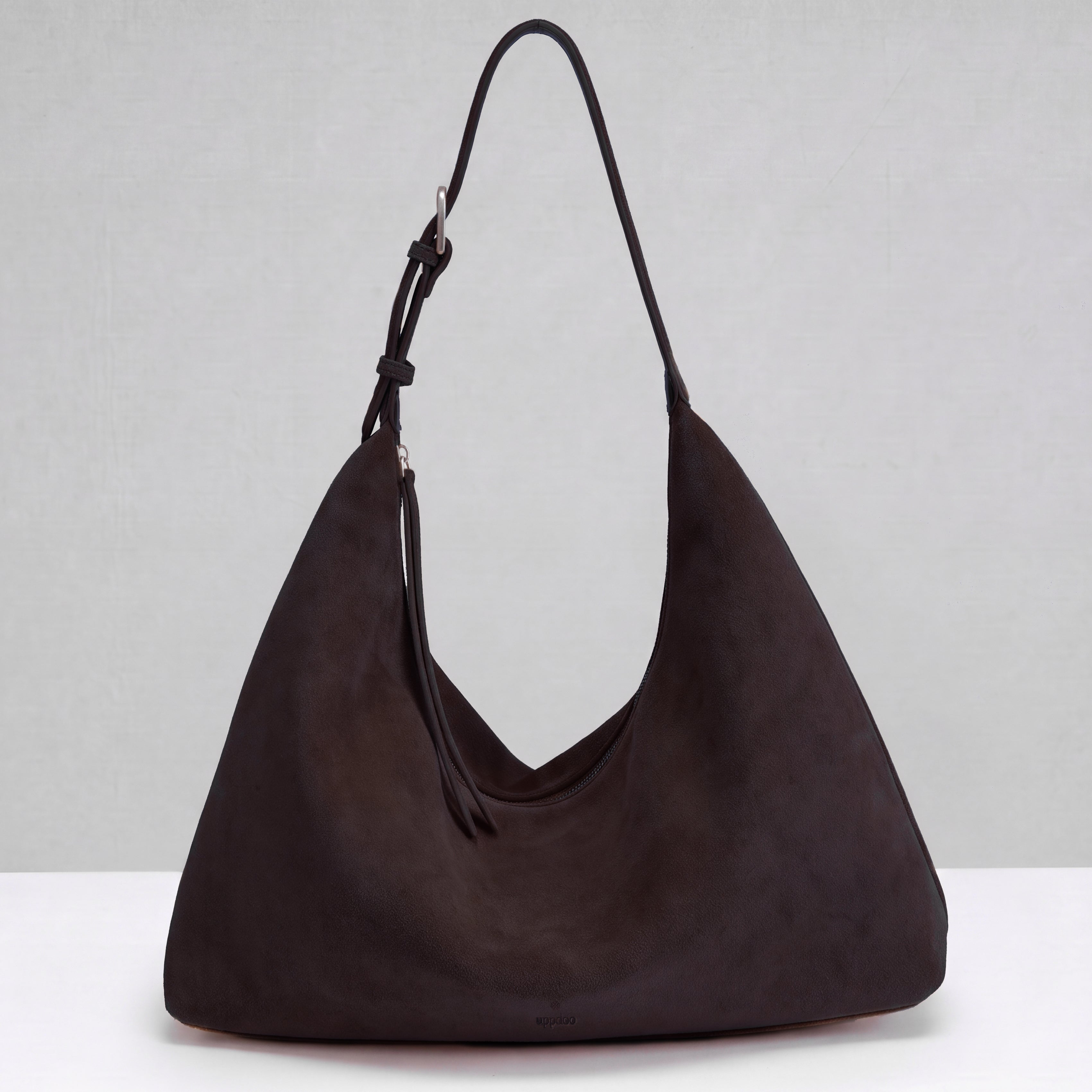 Sloan XL Shoulder Bag -Suede Espresso