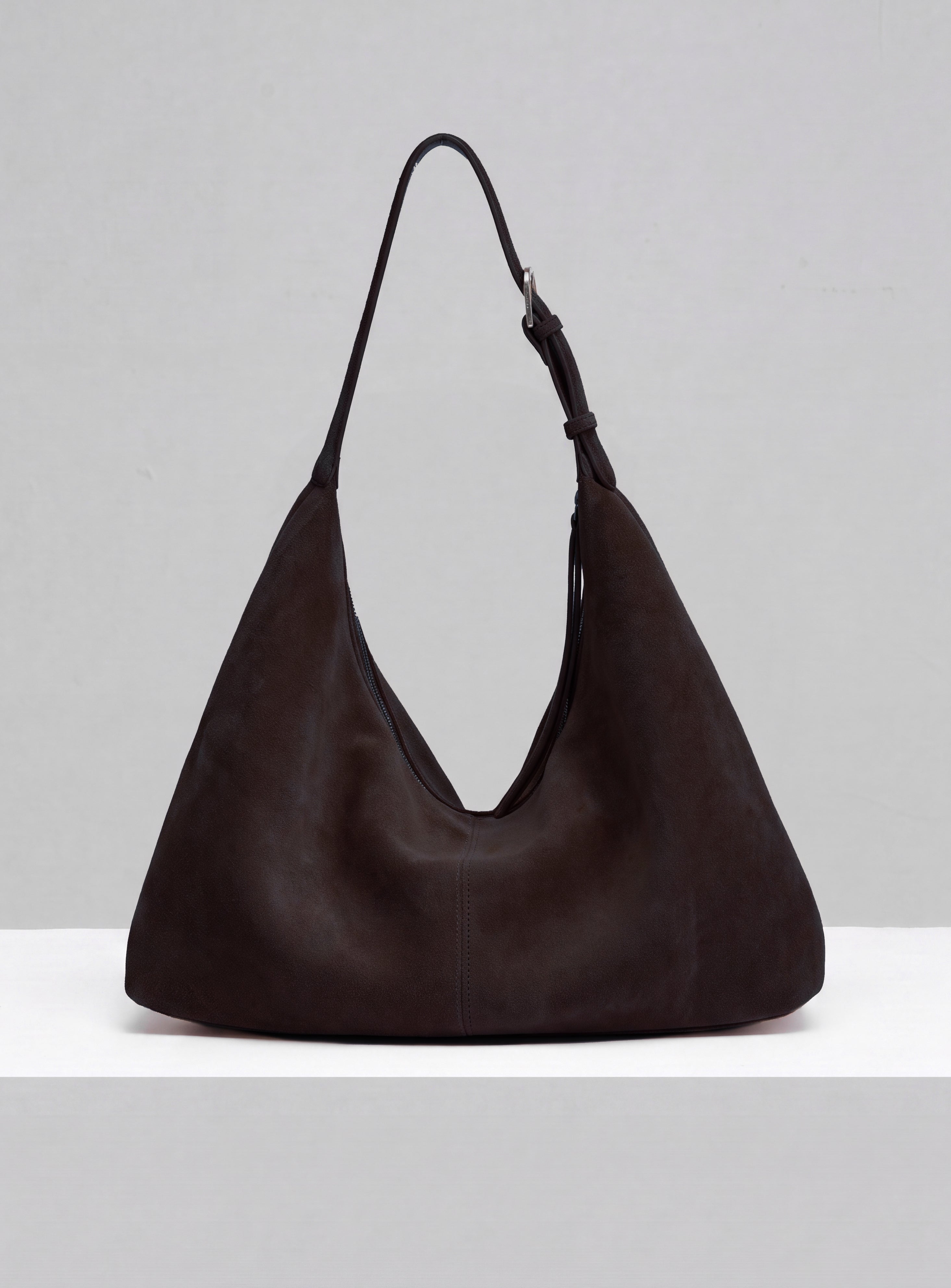 Sloan XL Shoulder Bag -Suede Espresso