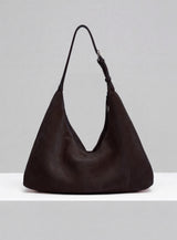 Sloan XL Shoulder Bag -Suede Espresso