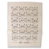 Snitty Kitty Tea Towel