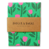 Tulips Tea Towel