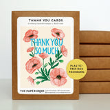 TY Poppies Cards Box Set