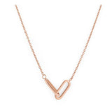 Unice Necklace Rose Gold