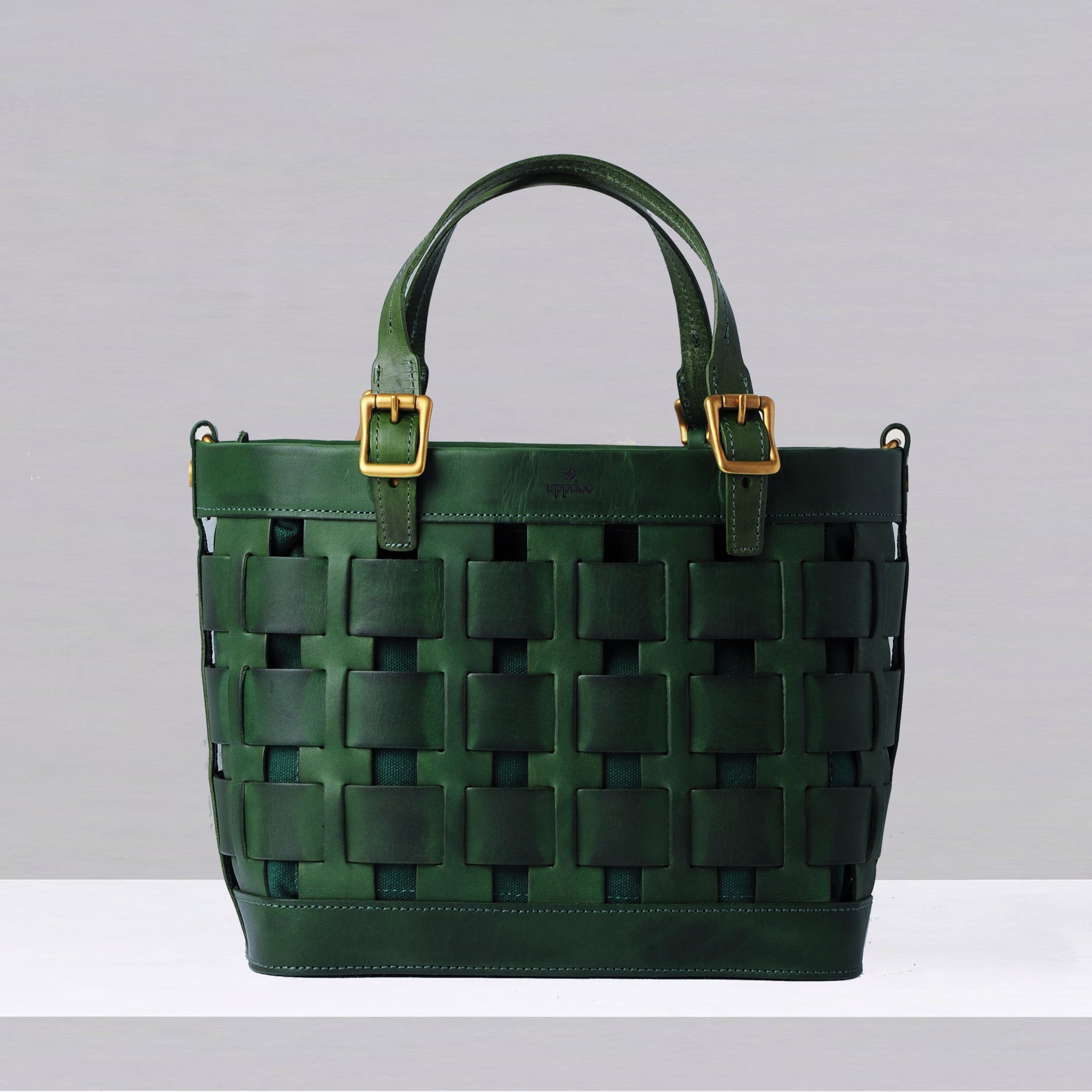 Venture Basket Tote - Hunter Green