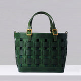 Venture Basket Tote - Hunter Green