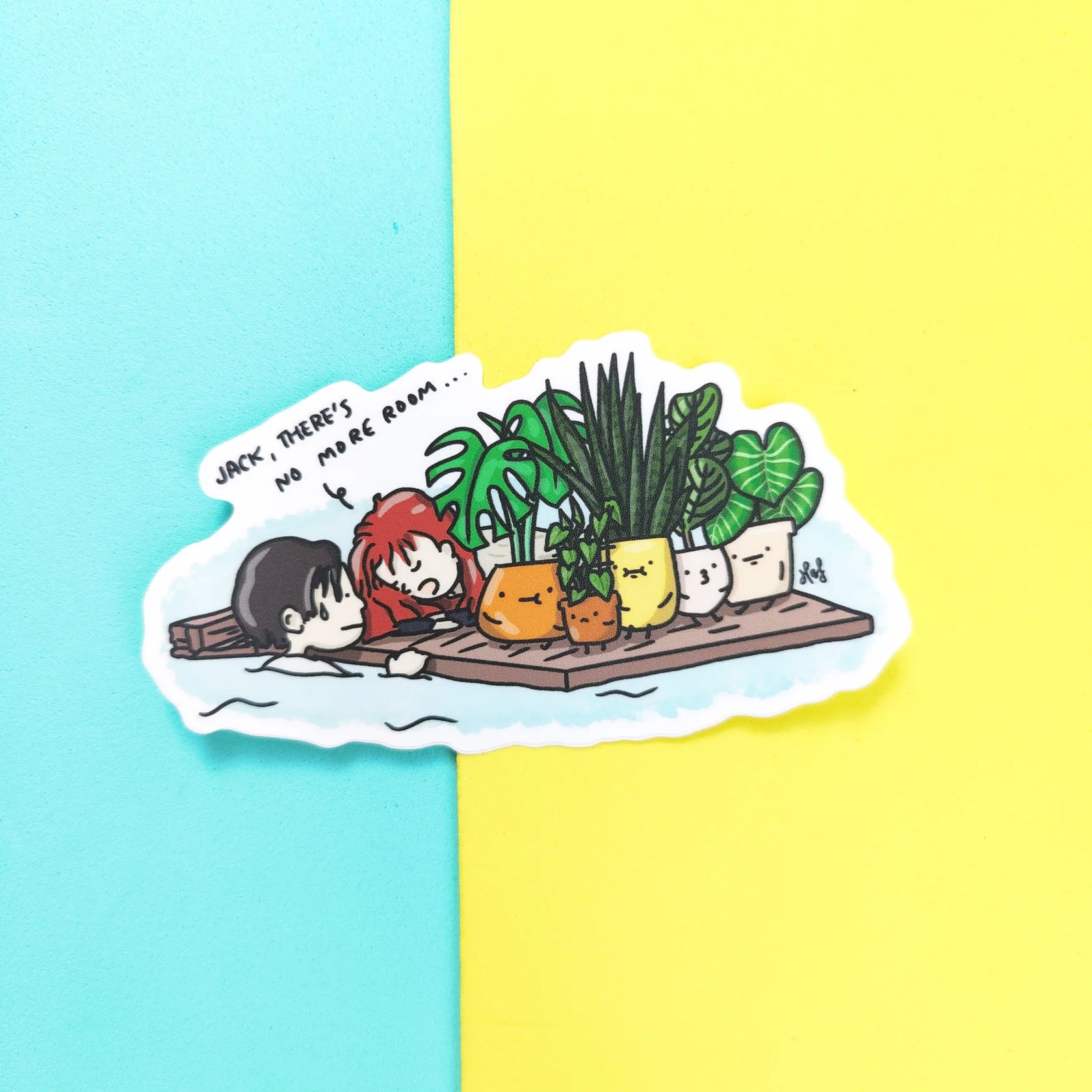 No Room for Jack Sticker