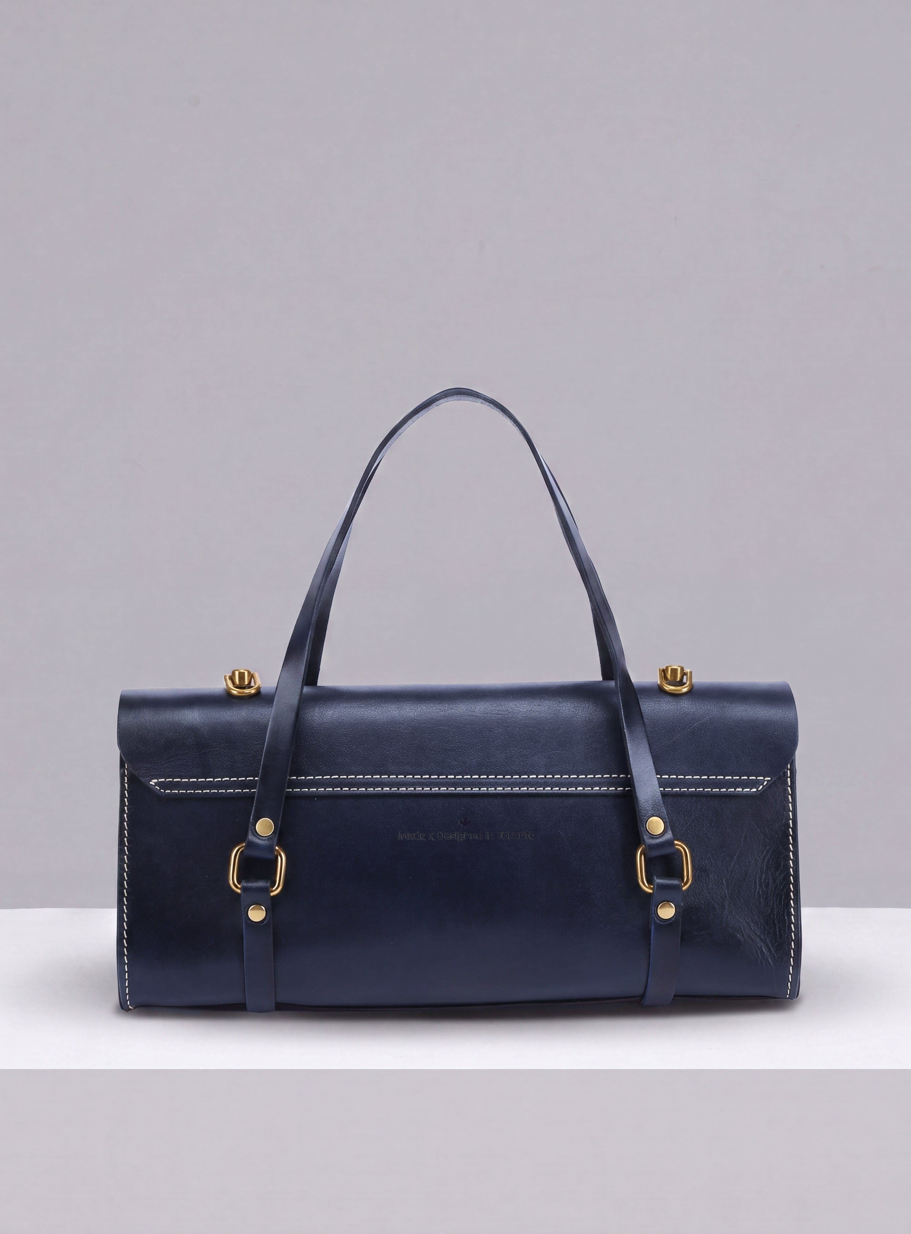 Vive 2.0 Classic Baguette Satchel- Midnight