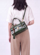 Vive 2.0 Classic Baguette Satchel- Midnight