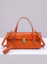 Vive 2.0 Classic Baguette Satchel- Tan