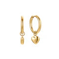 Earring Aria Heart Gold