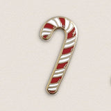 Holiday Candy Cane Pin