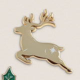 Holiday Reindeer Pin