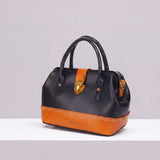 Wonder 'XL' Vintage Top-handle Satchel - Black
