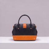 Wonder 'XL' Vintage Top-handle Satchel - Black