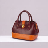 Wonder 'XL' Vintage Top-handle Satchel - Oxblood