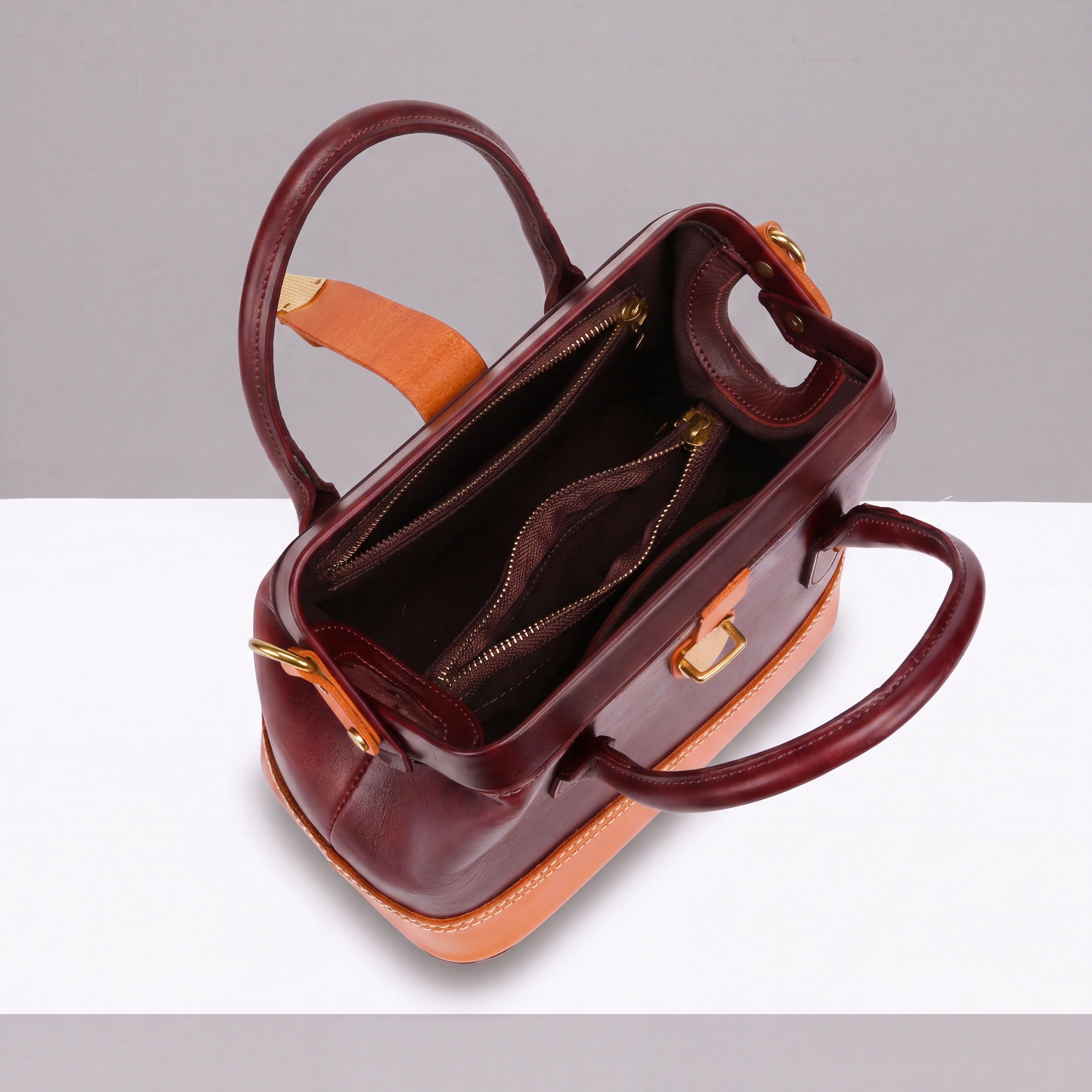 Wonder 'XL' Vintage Top-handle Satchel - Hunter Green