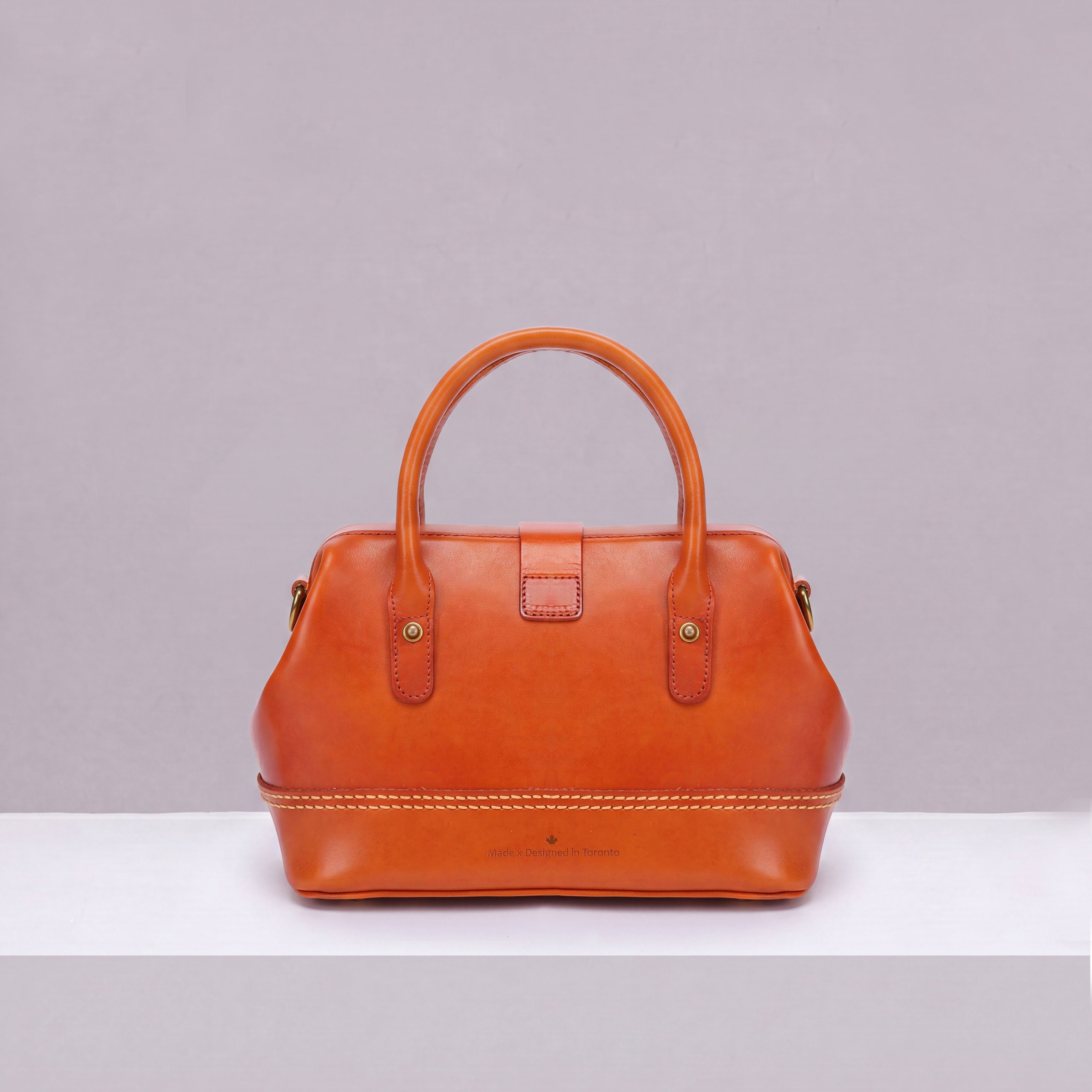 Wonder 'XL' Vintage Top-handle Satchel - Tan