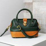 Wonder 'XL' Vintage Top-handle Satchel - Hunter Green