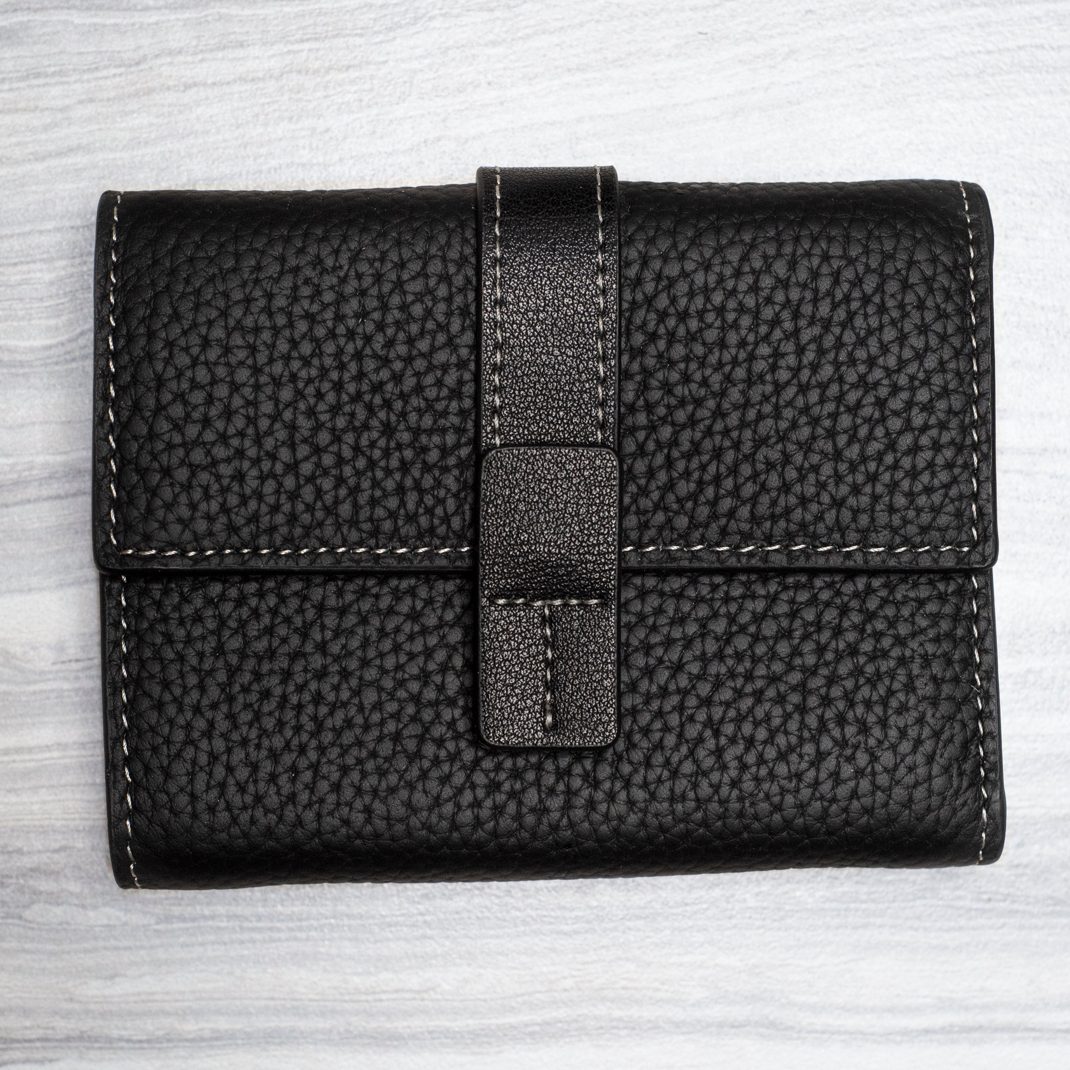 TOGO Two-tone Tri-fold Wallet