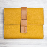TOGO Two-tone Tri-fold Wallet