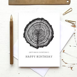 Birthday Tree Ring Card