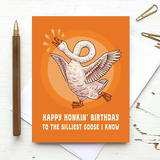 Birthday Silly Goose Card