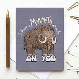 Love Mammoth Crush Card