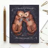 Love Otter Card