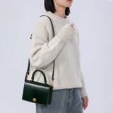 Turn-loc Mini Satchel - Espresso