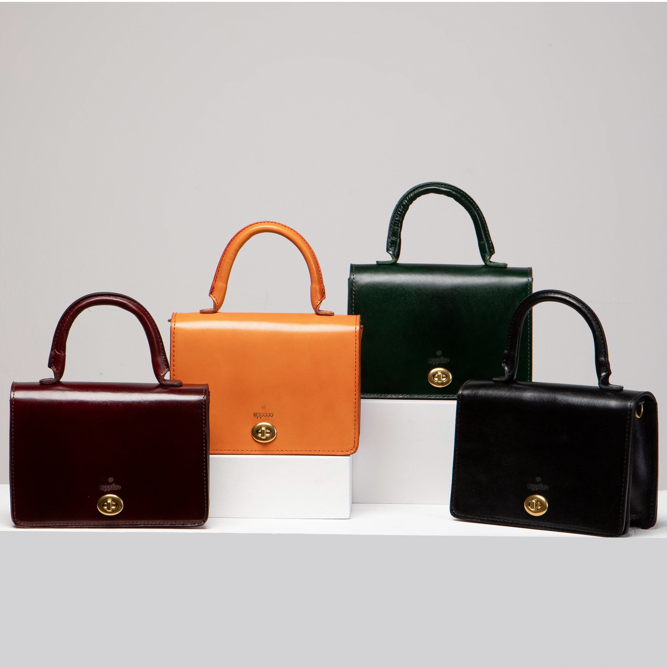 Turn-loc Mini Satchel - Espresso