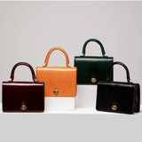 Turn-loc Mini Satchel - Espresso