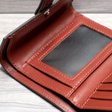 TOGO Two-tone Tri-fold Wallet