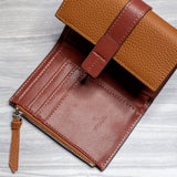 TOGO Two-tone Tri-fold Wallet