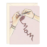 Mom Crochet Mother's Day Card