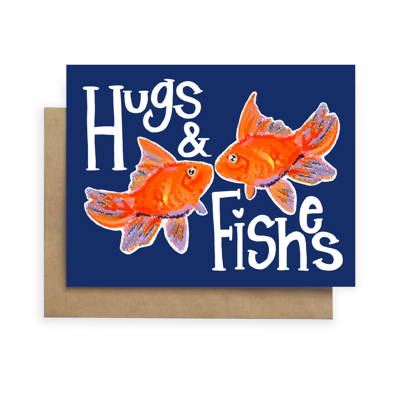 Hugs & Fishes Card