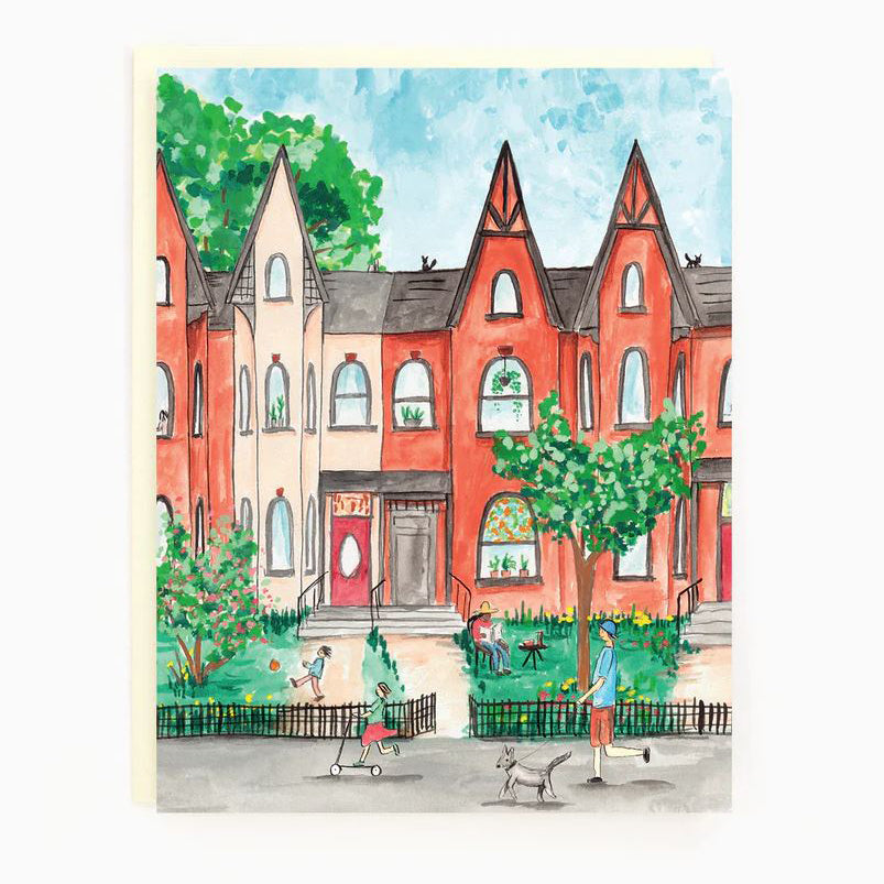 Toronto Cabbagetown Card