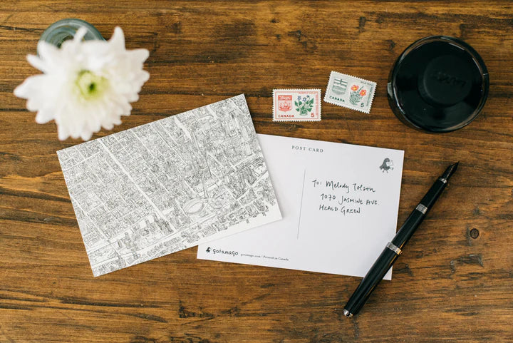 TO Lines Postcard