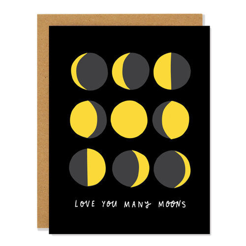 Love Many Moons Card