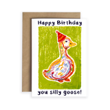 Silly Goose Birthday Card