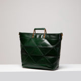 Origami Large Tote - Hunter Green