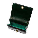 Turn-loc Mini Satchel - Hunter Green