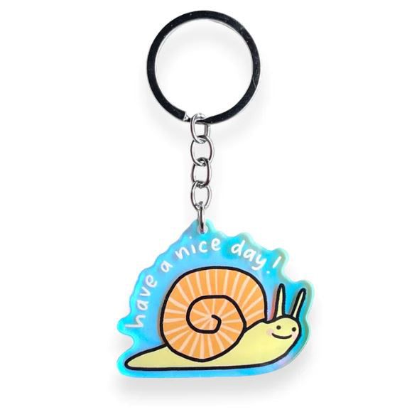 Snail Keychain – Uppdoo Design Studio