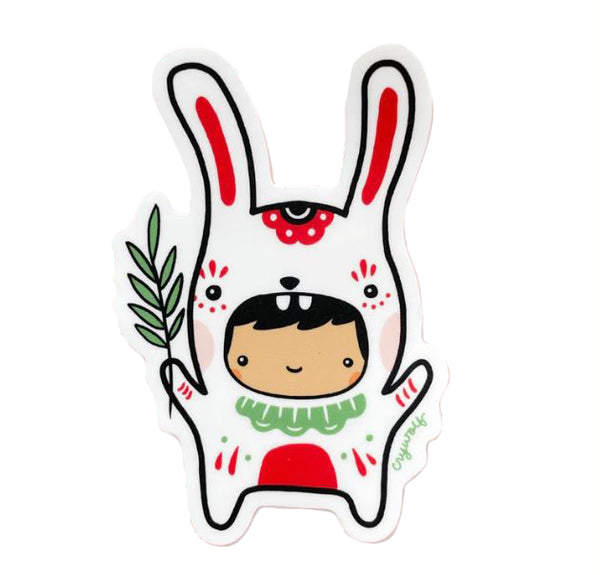 Lunar New Year Rabbit Sticker