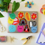 Snitty Kitty - Live Laugh Love Sticker