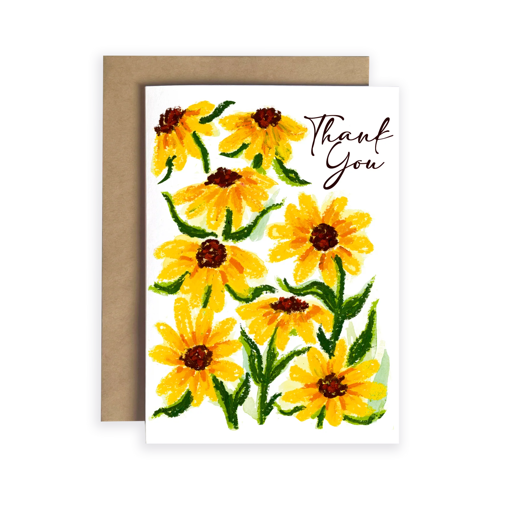 Thank You Flowers Card