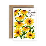 Thank You Flowers Card